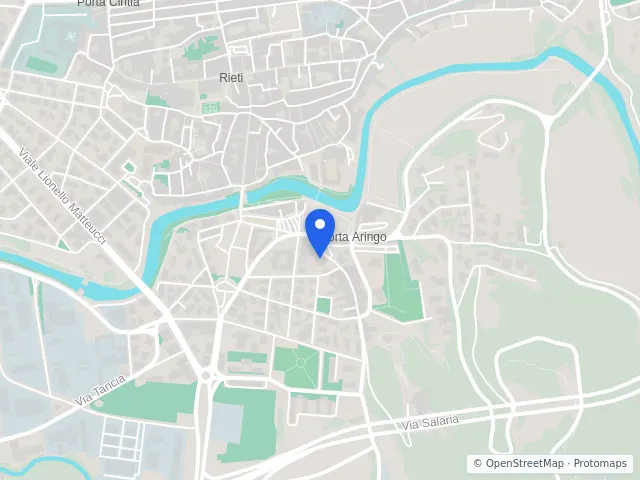Mappa di Rieti