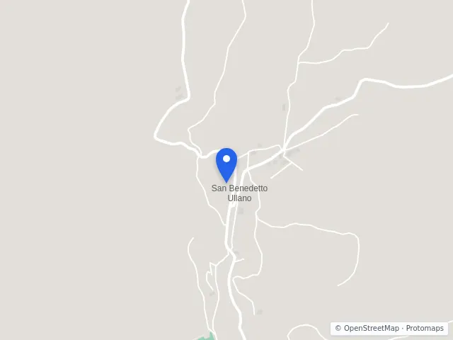 Mappa di San Benedetto Ullano, Cosenza