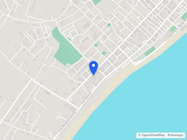 Mappa di Siderno, Reggio di Calabria