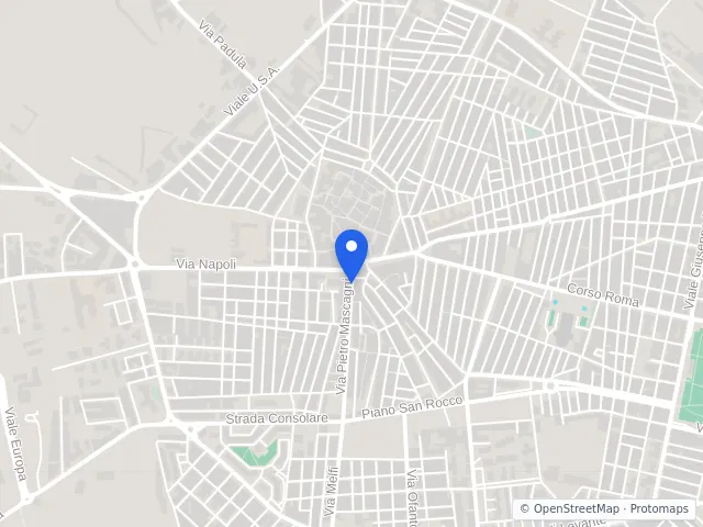 Mappa di Cerignola, Foggia