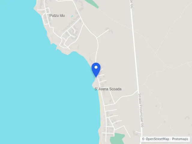 Mappa di San Vero Milis, Oristano