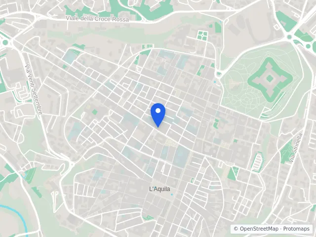 Mappa di L'Aquila