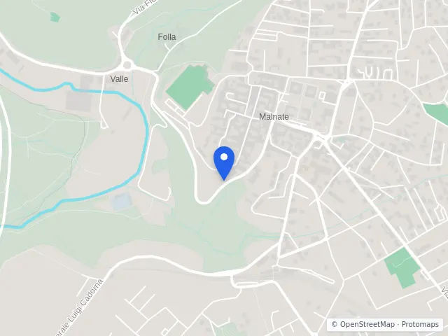 Mappa di Malnate, Varese