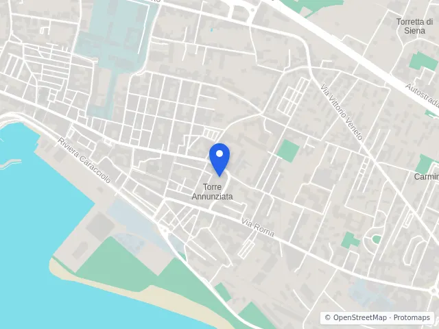 Mappa di Torre Annunziata, Napoli