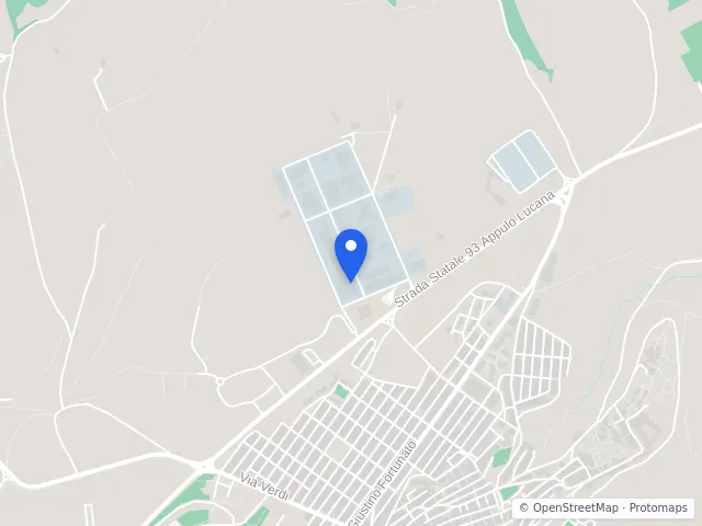Mappa di Lavello, Potenza