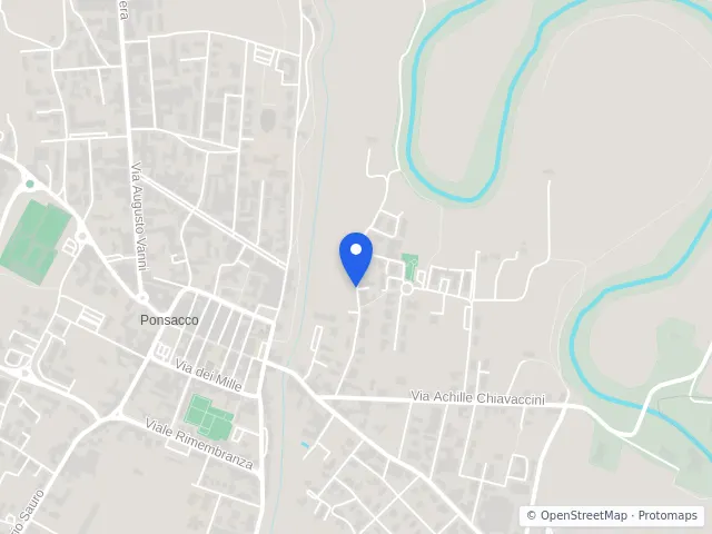 Mappa di Ponsacco, Pisa