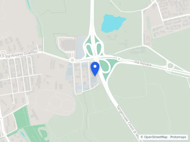 Mappa di Settimo Milanese, Milano