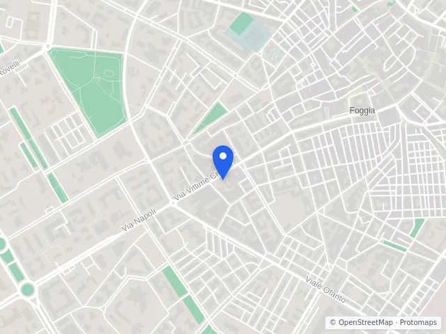Mappa di Foggia