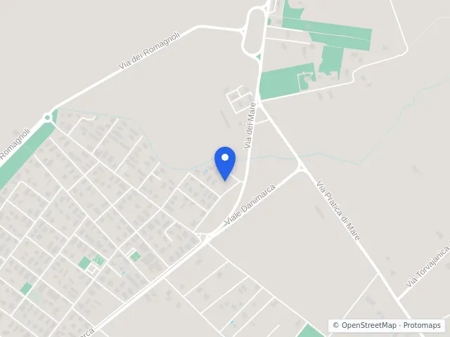 Mappa di Pomezia, Roma