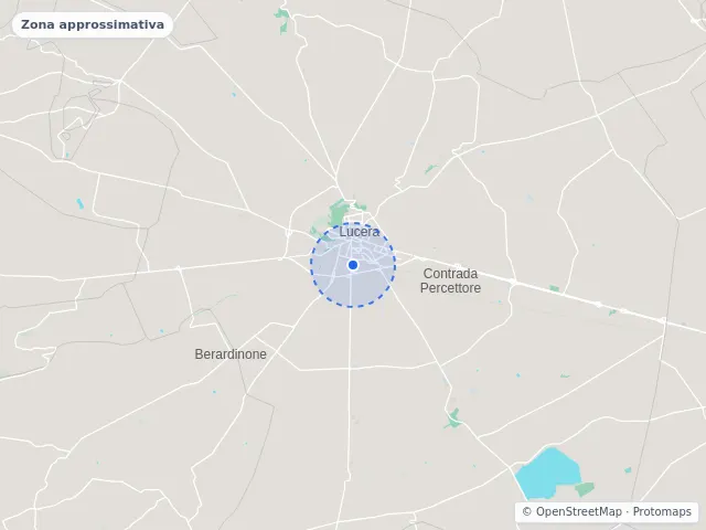 Mappa di Lucera, Foggia