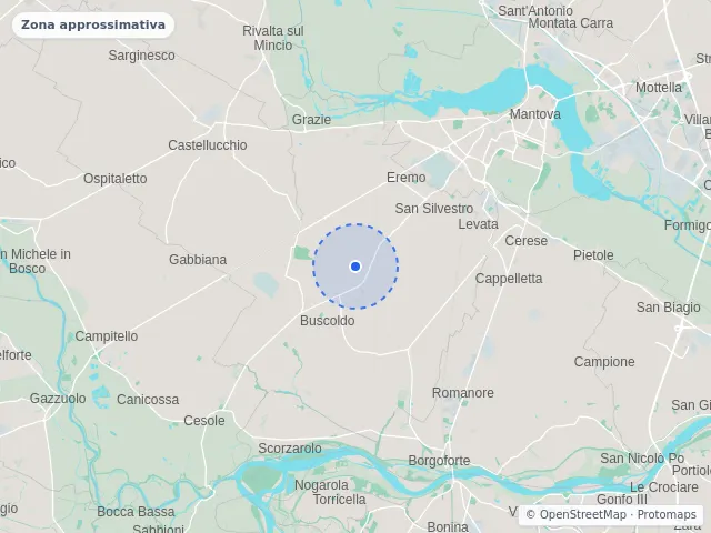 Mappa di Curtatone, Mantova