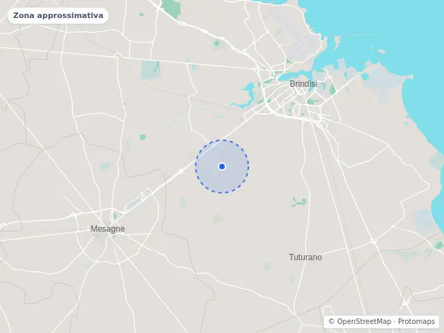 Mappa di Brindisi