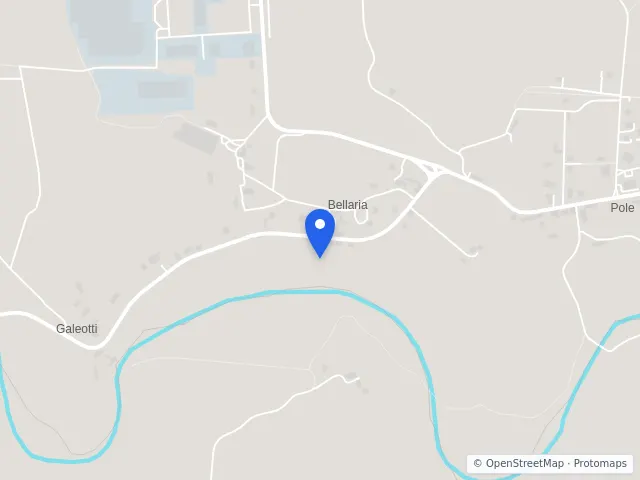 Mappa di Acqualagna, Pesaro e Urbino