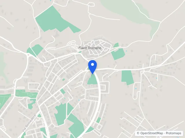 Mappa di Fiano Romano, Roma