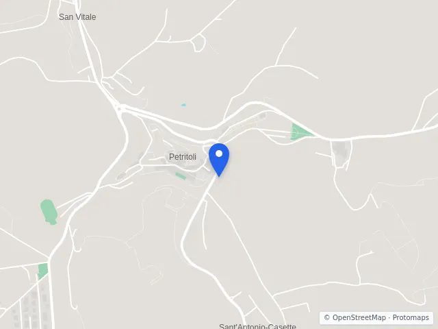 Mappa di Petritoli, Fermo
