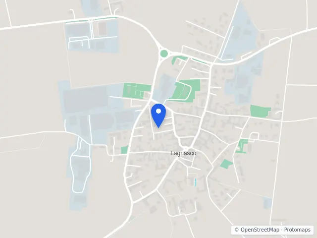 Mappa di Lagnasco, Cuneo