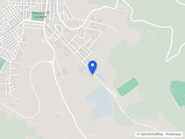 Mappa di Genzano di Lucania, Potenza