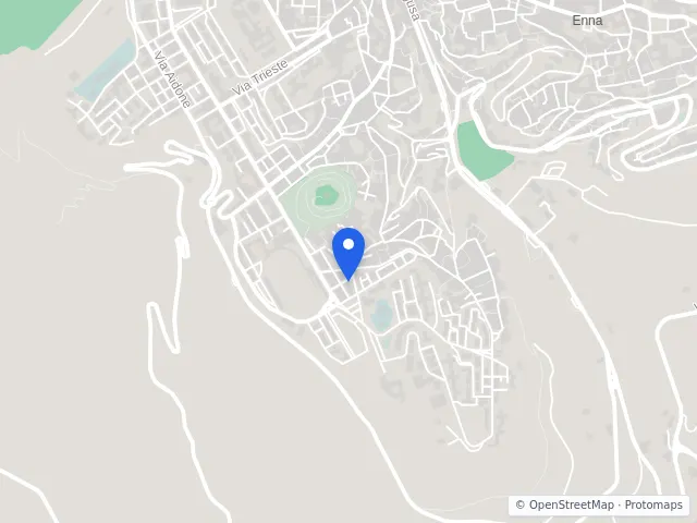 Mappa di Enna
