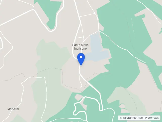 Mappa di San Nicola Manfredi, Benevento