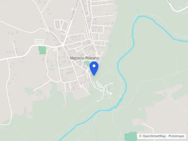 Mappa di Mazzano Romano, Roma
