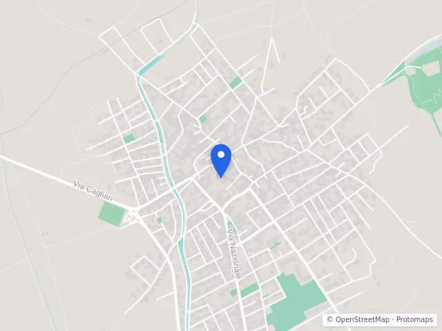 Mappa di Maracalagonis, Cagliari