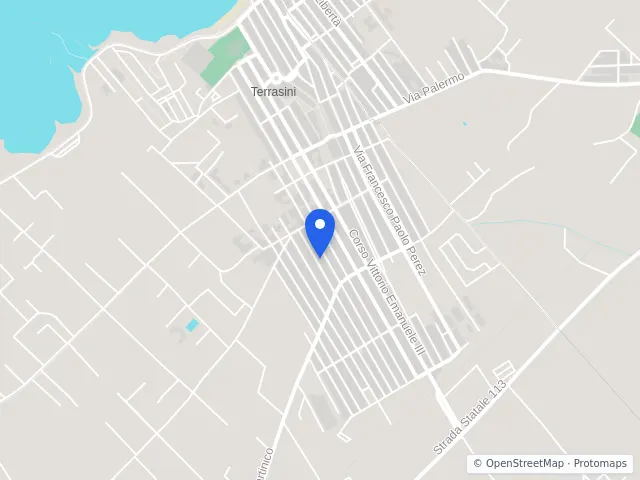 Mappa di Terrasini, Palermo