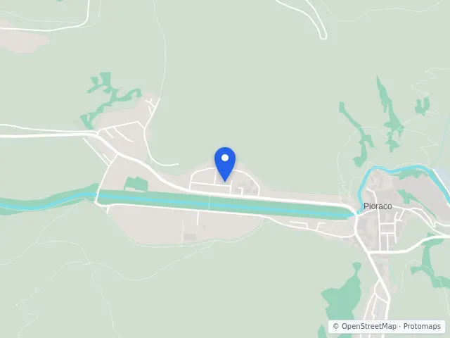 Mappa di Pioraco, Macerata