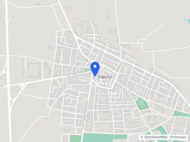 Mappa di Capurso, Bari