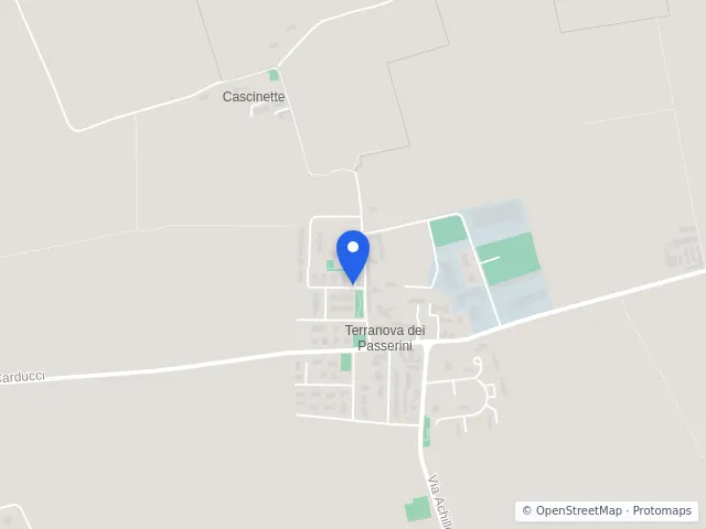 Mappa di Terranova dei Passerini, Lodi