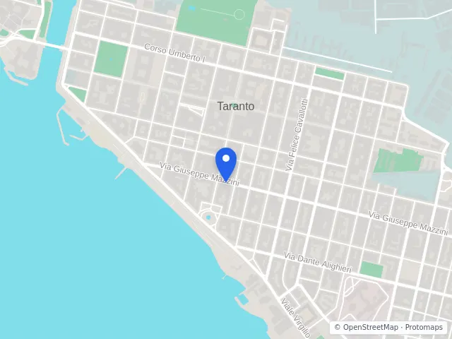Mappa di Taranto