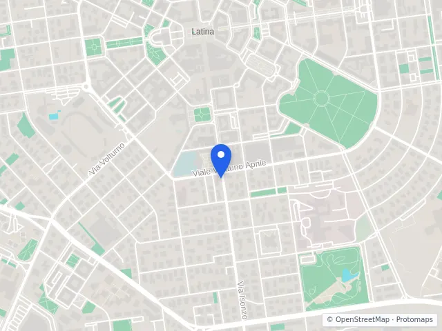Mappa di Latina