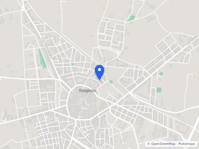 Mappa di Rutigliano, Bari