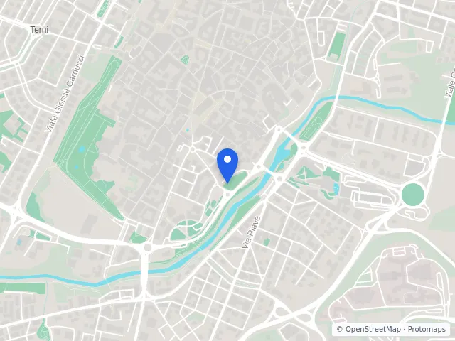 Mappa di Terni