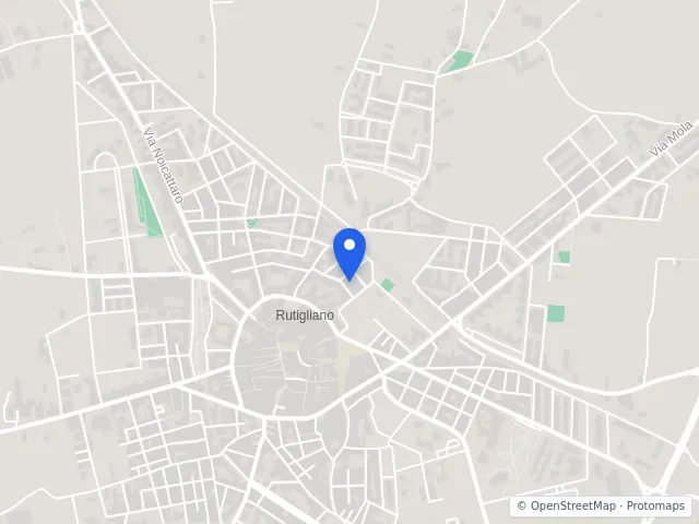Mappa di Rutigliano, Bari