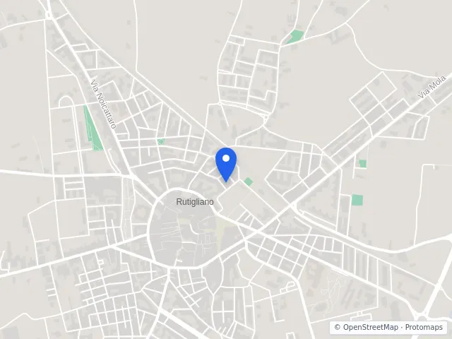 Mappa di Rutigliano, Bari