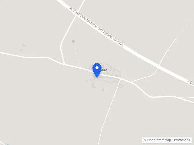 Mappa di Crova, Vercelli