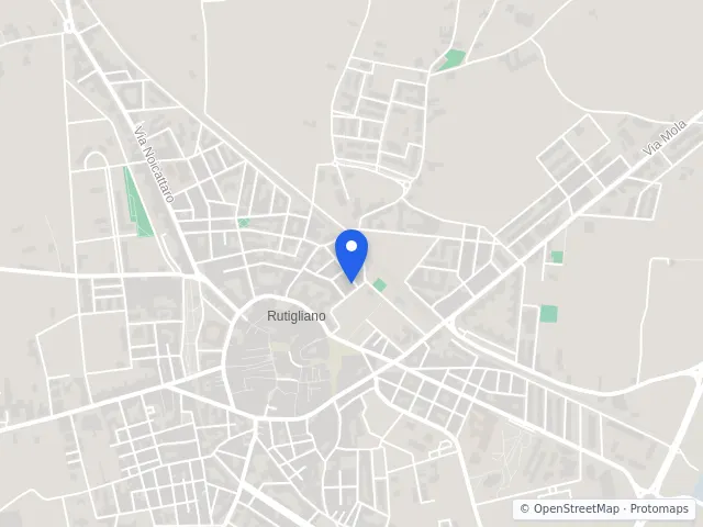 Mappa di Rutigliano, Bari