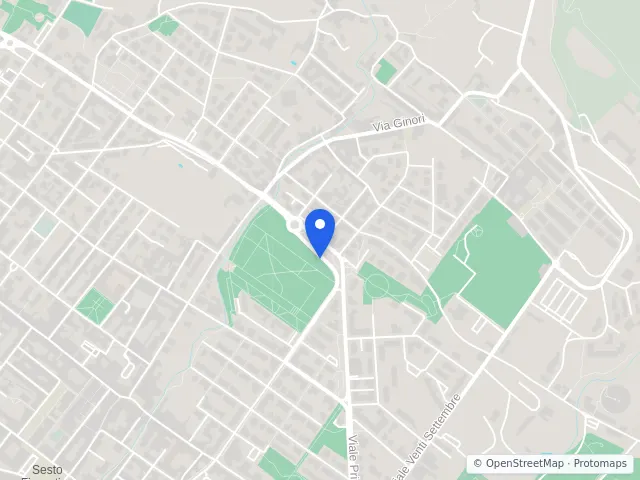 Mappa di Sesto Fiorentino, Firenze