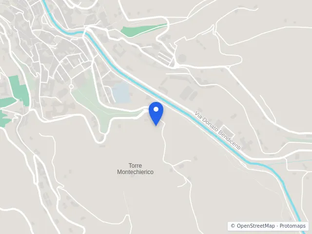 Mappa di Cosenza