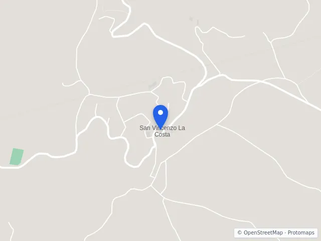 Mappa di San Vincenzo La Costa, Cosenza