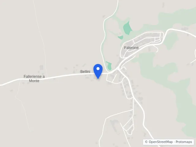Mappa di Falerone, Fermo