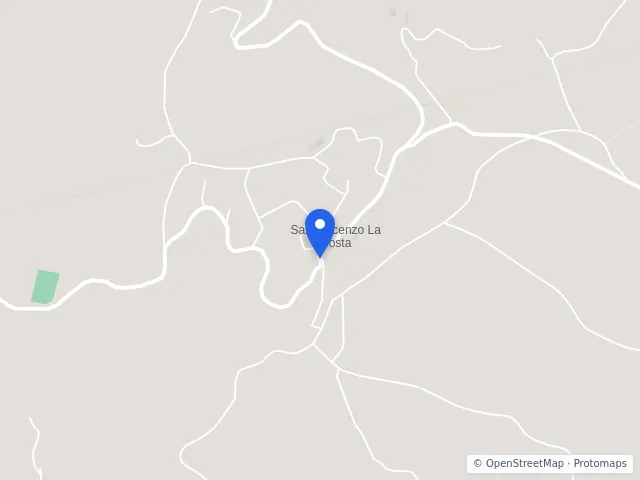 Mappa di San Vincenzo La Costa, Cosenza