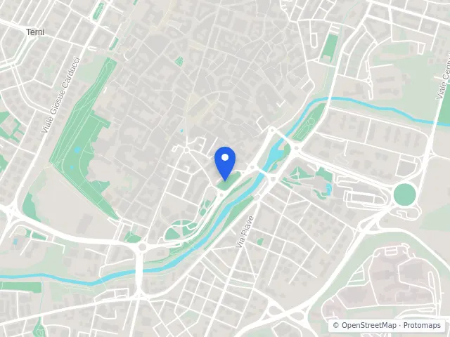 Mappa di Terni