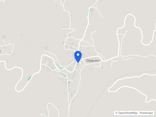 Mappa di Dipignano, Cosenza