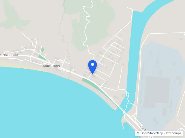 Mappa di Montebello Ionico, Reggio di Calabria