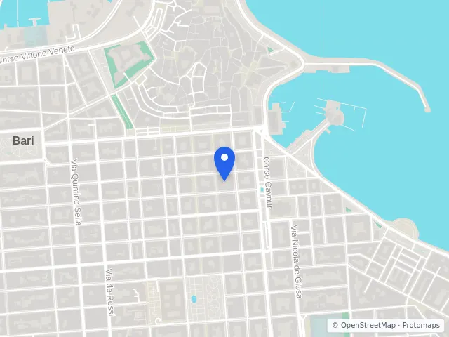 Mappa di Bari