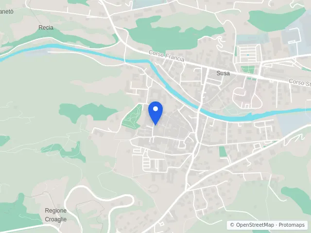 Mappa di Susa, Torino