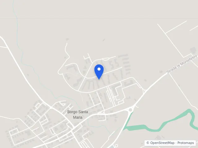 Mappa di Pesaro, Pesaro e Urbino