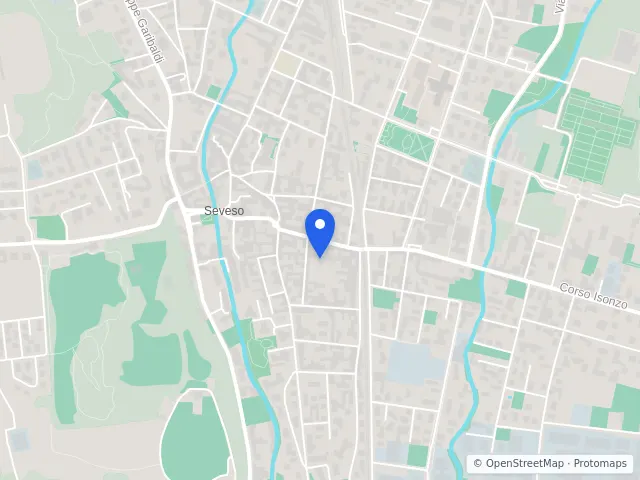Mappa di Seveso, Monza e della Brianza
