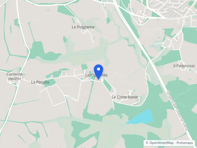 Mappa di Siena